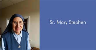 Meet Sr. Mary Stephen!